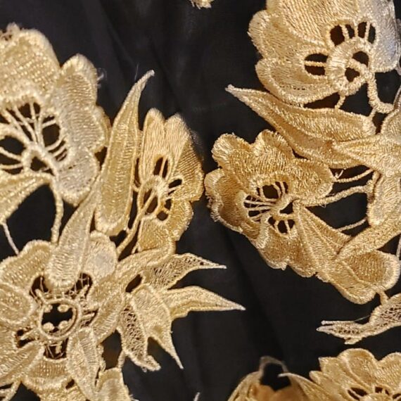 Black Gown Designer Embroidered Punjabi Party Dress Ladies Girls Ethnic Wear Indian Boutique