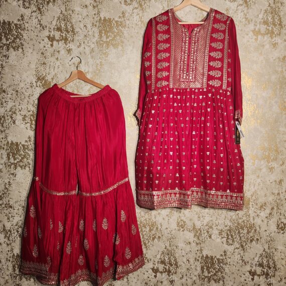 Designer Palazzo Suit with Dupatta Punjabi Party Wear Dresses Ladies Girls Ethnic Wear Indian Handmade Boutique