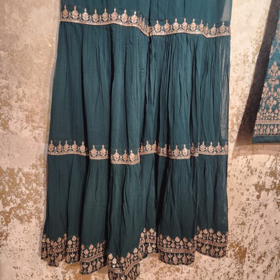 Designer Palazzo Suit with Dupatta Punjabi Party Wear Dresses Ladies Girls Ethnic Wear Indian Handmade Boutique