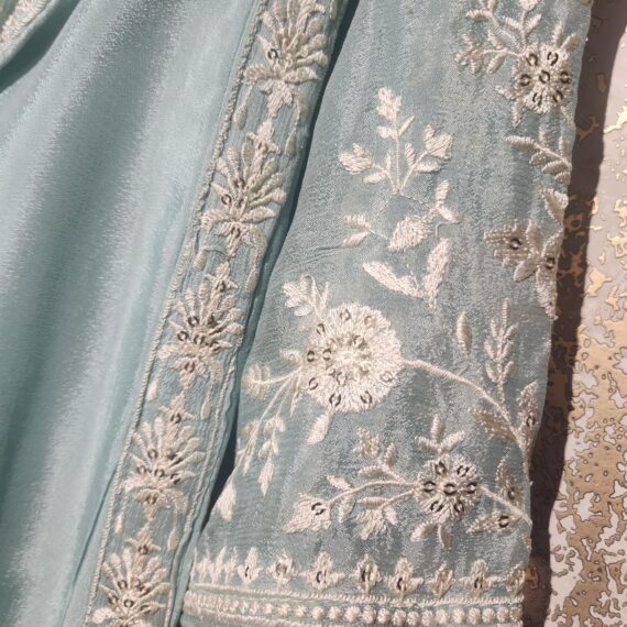 Designer Palazzo Suit With Dupatta Punjabi Party Wear Dresses Ladies Girls Ethnic Wear Indian Handmade Boutique