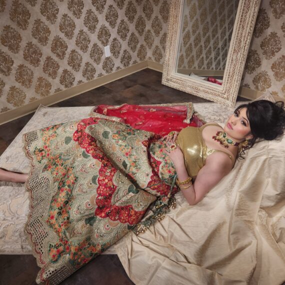 Designer Embroidered Lehenga Choli Main Day & Reception Dresses Ladies Girls Ethnic Wear Indian Boutique