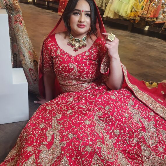 Designer Embroidered Lehenga Choli Main Day & Reception Dresses Ladies Girls Ethnic Wear Indian Boutique
