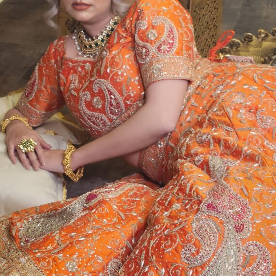 Designer Embroidered Lehenga Choli Main Day & Reception Dresses Ladies Girls Ethnic Wear Indian Boutique