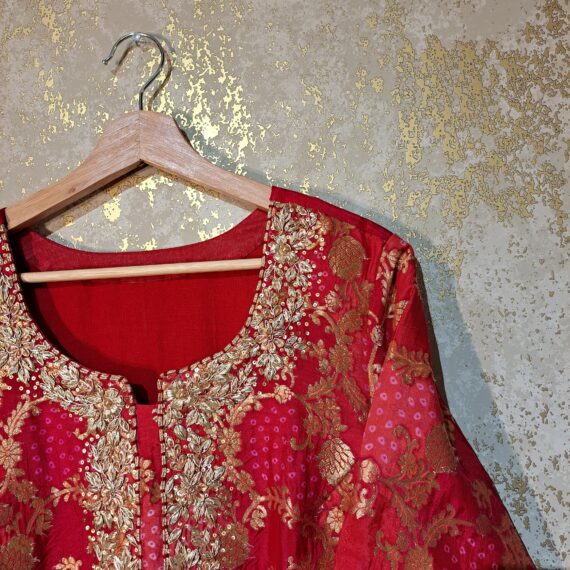 Designer Trouser Suit with Dupatta Punjabi Party-wear Dresses Ladies Girls Ethnic Wear Indian Handmade Boutique