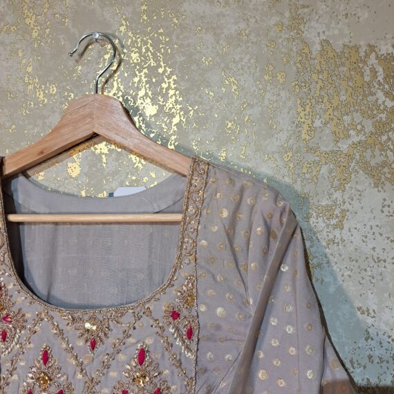 Designer Trouser Suit with Dupatta Punjabi Party-wear Dresses Ladies Girls Ethnic Wear Indian Handmade Boutique