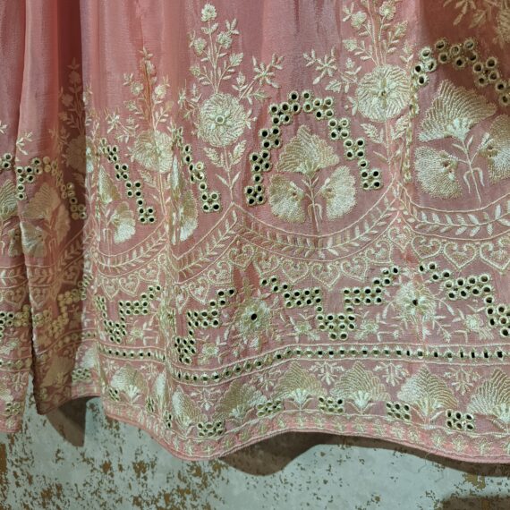 Designer Palazzo Suit with Dupatta Punjabi Party-wear Dresses Ladies Girls Ethnic Wear Indian Handmade Boutique