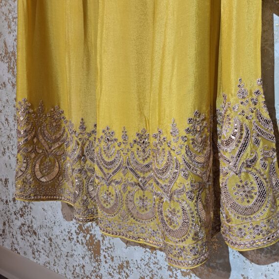 Designer Palazzo Suit with Dupatta Punjabi Party-wear Dresses Ladies Girls Ethnic Wear Indian Handmade Boutique