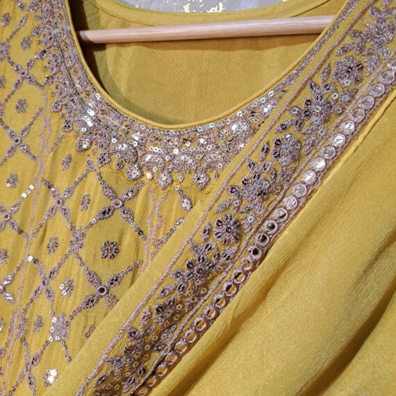 Designer Palazzo Suit with Dupatta Punjabi Party-wear Dresses Ladies Girls Ethnic Wear Indian Handmade Boutique