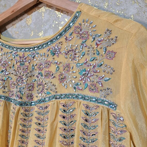 Designer Palazzo Suit with Dupatta Punjabi Party-wear Dresses Ladies Girls Ethnic Wear Indian Handmade Boutique
