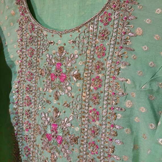Designer Punjabi Party Wear Trouser Suit With Dupatta Dresses Ladies Girls Ethnic Wear Indian Handmade Boutique