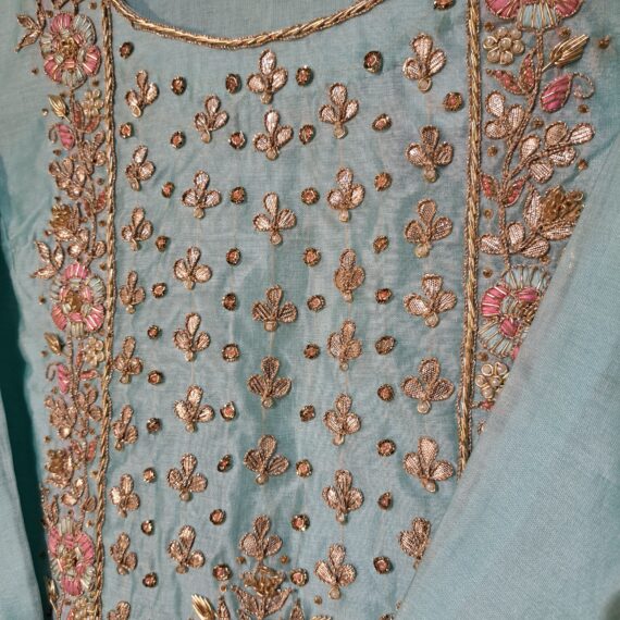 Designer Punjabi Party Wear Trouser Suit With Dupatta Dresses Ladies Girls Ethnic Wear Indian Handmade Boutique