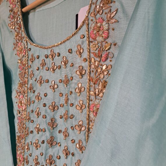 Designer Punjabi Party Wear Trouser Suit With Dupatta Dresses Ladies Girls Ethnic Wear Indian Handmade Boutique