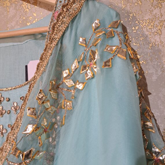 Designer Punjabi Party Wear Trouser Suit With Dupatta Dresses Ladies Girls Ethnic Wear Indian Handmade Boutique