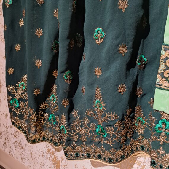 Designer Punjabi Party Wear Palazzo Suit With Dupatta Dresses Ladies Girls Ethnic Wear Indian Handmade Boutique