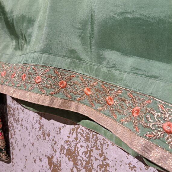 Designer Green Party Wear Palazzo Suit With Dupatta Dresses Ladies Girls Ethnic Wear Indian Handmade Boutique