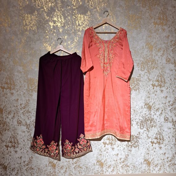 Designer Party Wear Palazzo Suit With Dupatta Dresses Ladies Girls Ethnic Wear Indian Handmade Boutique