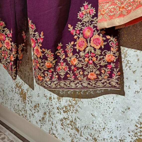 Designer Party Wear Palazzo Suit With Dupatta Dresses Ladies Girls Ethnic Wear Indian Handmade Boutique