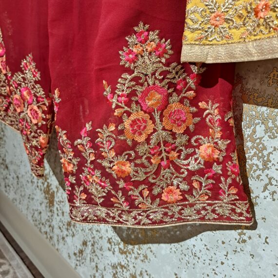 Designer Party Wear Palazzo Suit With Dupatta Dresses Ladies Girls Ethnic Wear Indian Handmade Boutique
