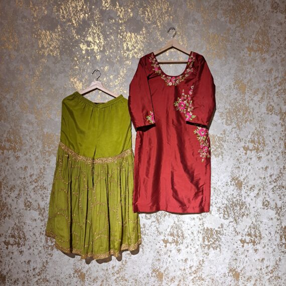 Designer Party Wear Palazzo Suit With Dupatta Dresses Ladies Girls Ethnic Wear Indian Handmade Boutique