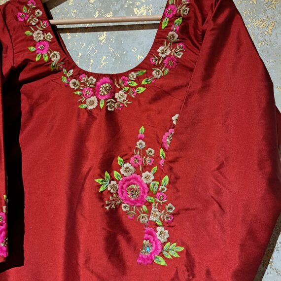 Designer Party Wear Palazzo Suit With Dupatta Dresses Ladies Girls Ethnic Wear Indian Handmade Boutique