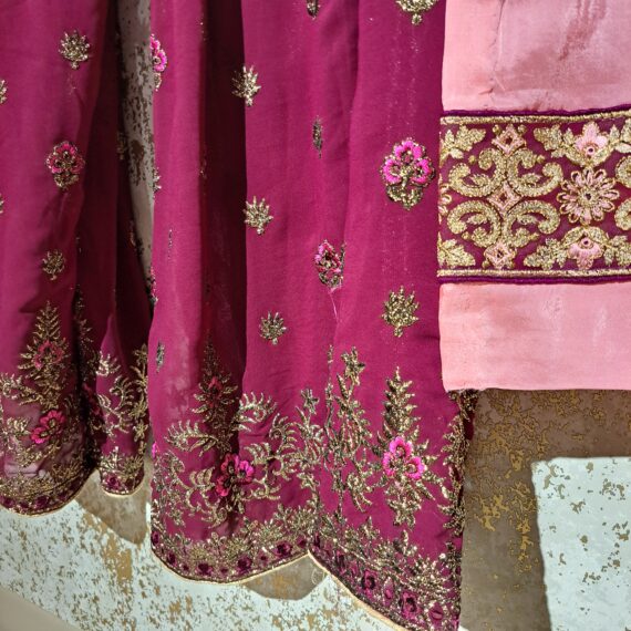 Designer Party Wear Palazzo Suit With Dupatta Dresses Ladies Girls Ethnic Wear Indian Handmade Boutique