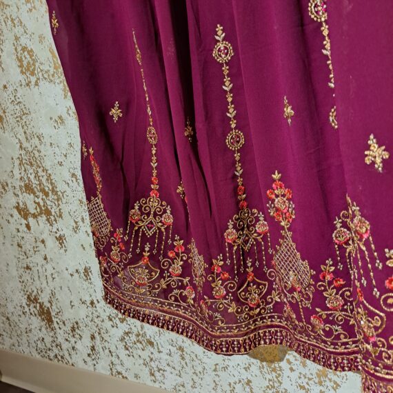 Designer Party Wear Palazzo Suit With Dupatta Dresses Ladies Girls Ethnic Wear Indian Handmade Boutique
