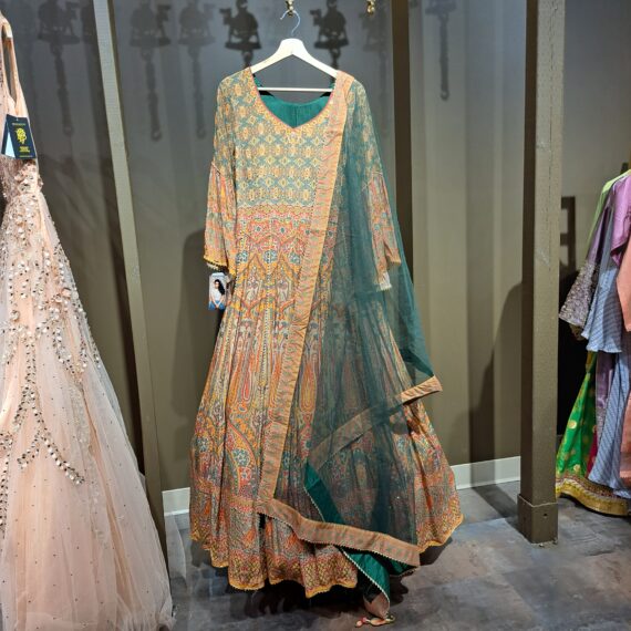 Designer Party Wear Digital Printed Anarkali Ladies Girls Ethnic Wear Indian Traditional Outfit