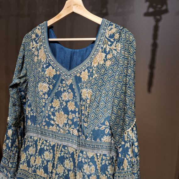 Designer Party Wear Digital Printed Anarkali Ladies Girls Ethnic Wear Indian Traditional Outfit