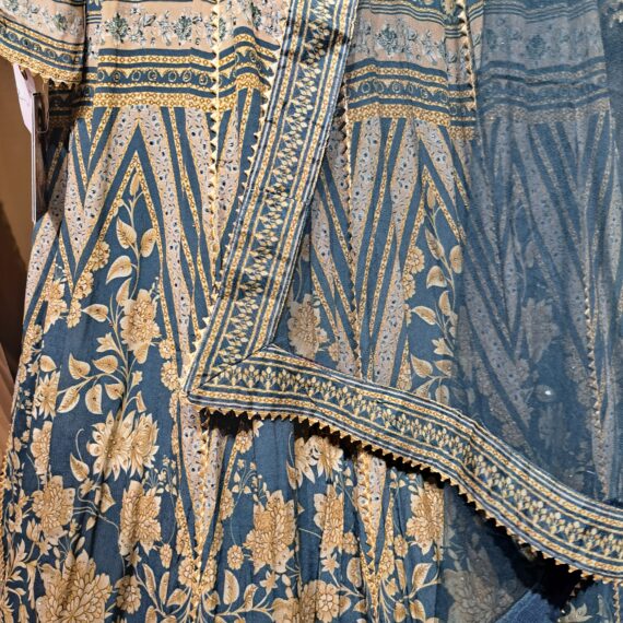 Designer Party Wear Digital Printed Anarkali Ladies Girls Ethnic Wear Indian Traditional Outfit