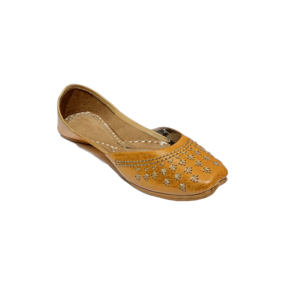 Traditional Indian Punjabi Juttis Women Ladies Mojari Ethnic Shoes Handmade Jutti Comfort Flat