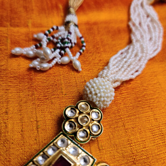 Indian Traditional Bollywood Fashion Bridal Wedding Antique Jewelry Set With Earrings For Women