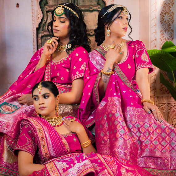Designer Lehenga Choli Main Day & Reception Dresses Ladies Girls Ethnic Wear Indian Boutique