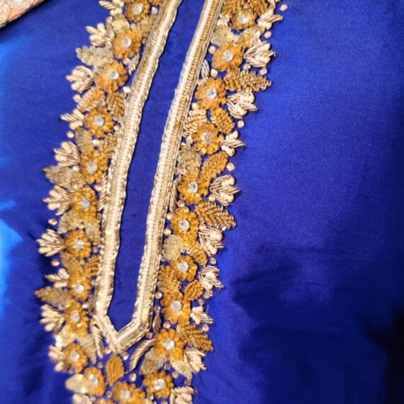 Blue & Peach Designer Palazzo Suit with Dupatta Punjabi Party Wear Dresses Ladies Girls Ethnic Wear Indian Handmade Boutique