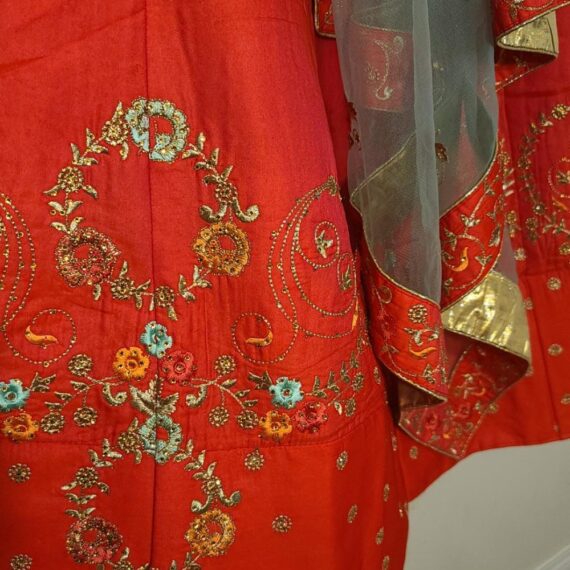 Peach Lehenga Choli Wedding Partyware Indian Dresses Ladies Girls Handmade Indian Boutique