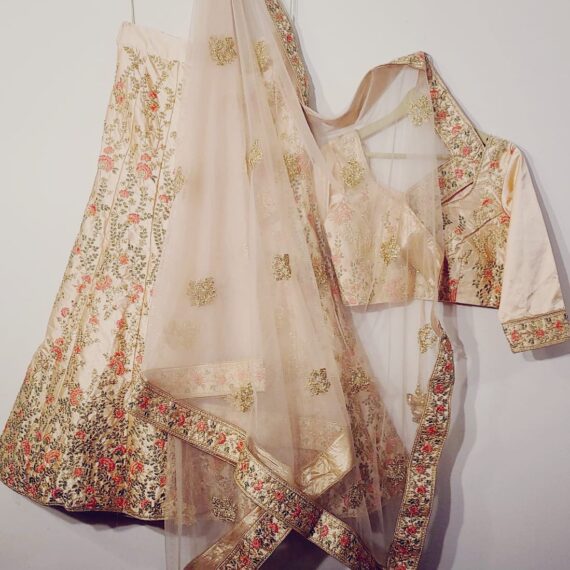 Pink Lehenga Choli Punjabi Partyware Dresses Wedding Ethnic Wear Handmade Indian Boutique