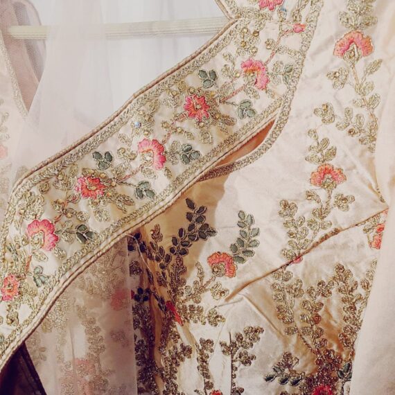 Pink Lehenga Choli Punjabi Partyware Dresses Wedding Ethnic Wear Handmade Indian Boutique