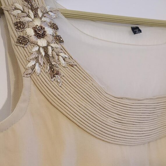 Beige Gown Designer Punjabi Party Wear Dresses Wedding Receptions for Ladies Girls Indian Handmade Boutique
