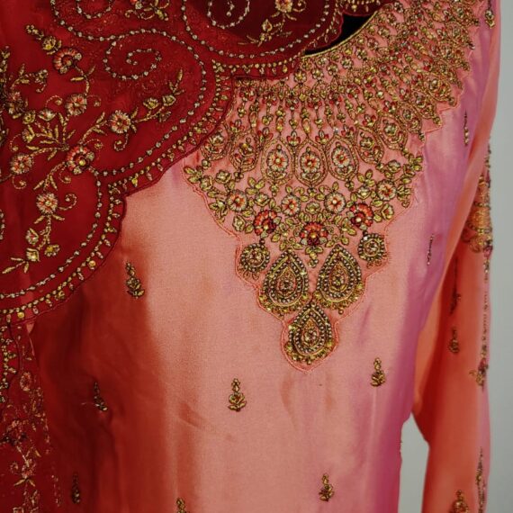Pink & Maroon Designer Palazzo Suit with Dupatta Punjabi Party Wear Dresses Ladies Girls Ethnic Wear Indian Handmade Boutique
