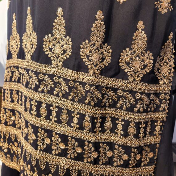 Black Designer Palazzo Suit with Dupatta Punjabi Party Wear Dresses Ladies Girls Ethnic Wear Indian Handmade Boutique