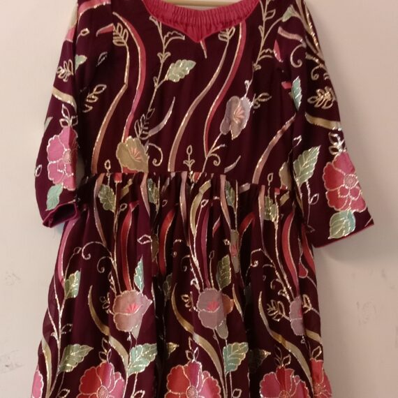 Wine & Peach Designer Palazzo Suit with Dupatta Punjabi Party Wear Dresses Ladies Girls Ethnic Wear Indian Handmade Boutique