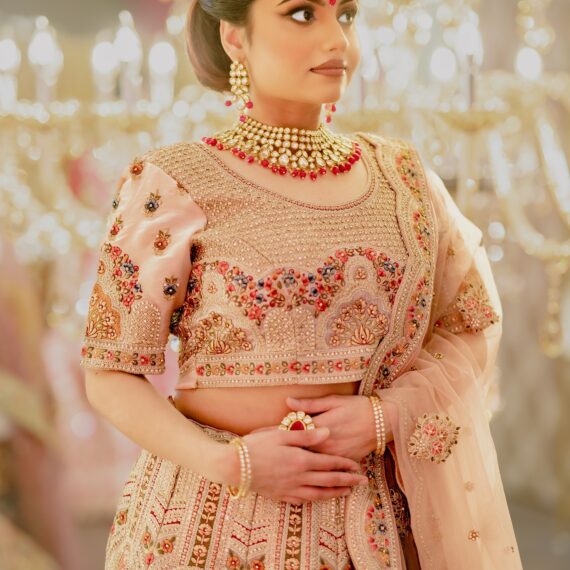 Designer Embroidered Lehenga Choli Main Day & Reception Dresses Ladies Girls Ethnic Wear Indian Boutique