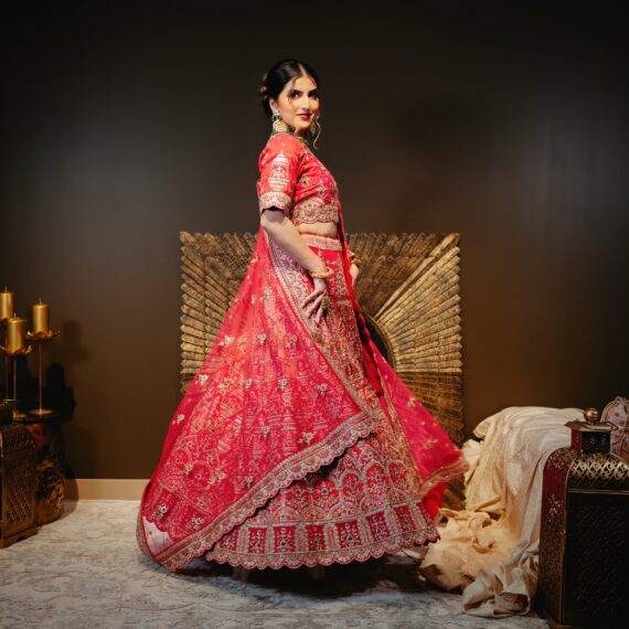 Designer Embroidered Lehenga Choli Main Day & Reception Dresses Ladies Girls Ethnic Wear Indian Boutique