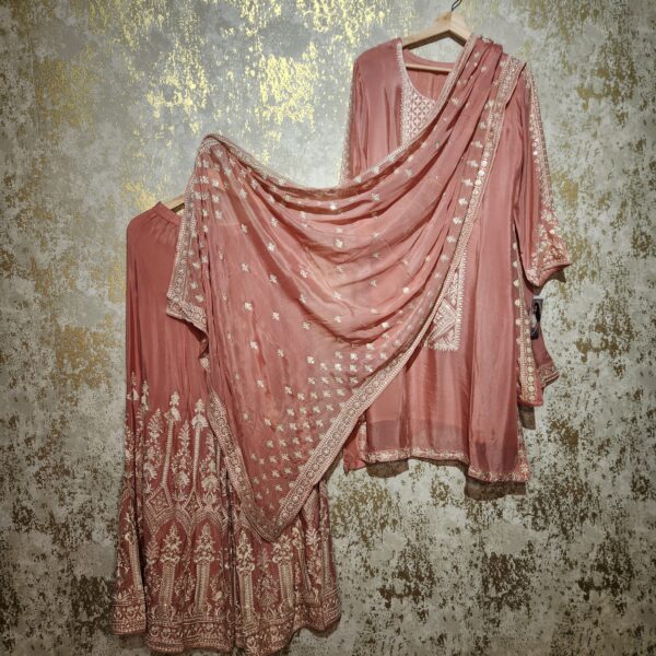 Designer Palazzo Suit with Dupatta Punjabi Party Wear Dresses Ladies Girls Ethnic Wear Indian Handmade Boutique