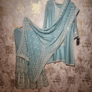 Designer Palazzo Suit With Dupatta Punjabi Party Wear Dresses Ladies Girls Ethnic Wear Indian Handmade Boutique