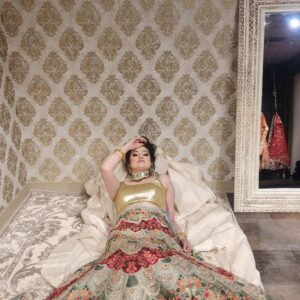 Designer Embroidered Lehenga Choli Main Day & Reception Dresses Ladies Girls Ethnic Wear Indian Boutique