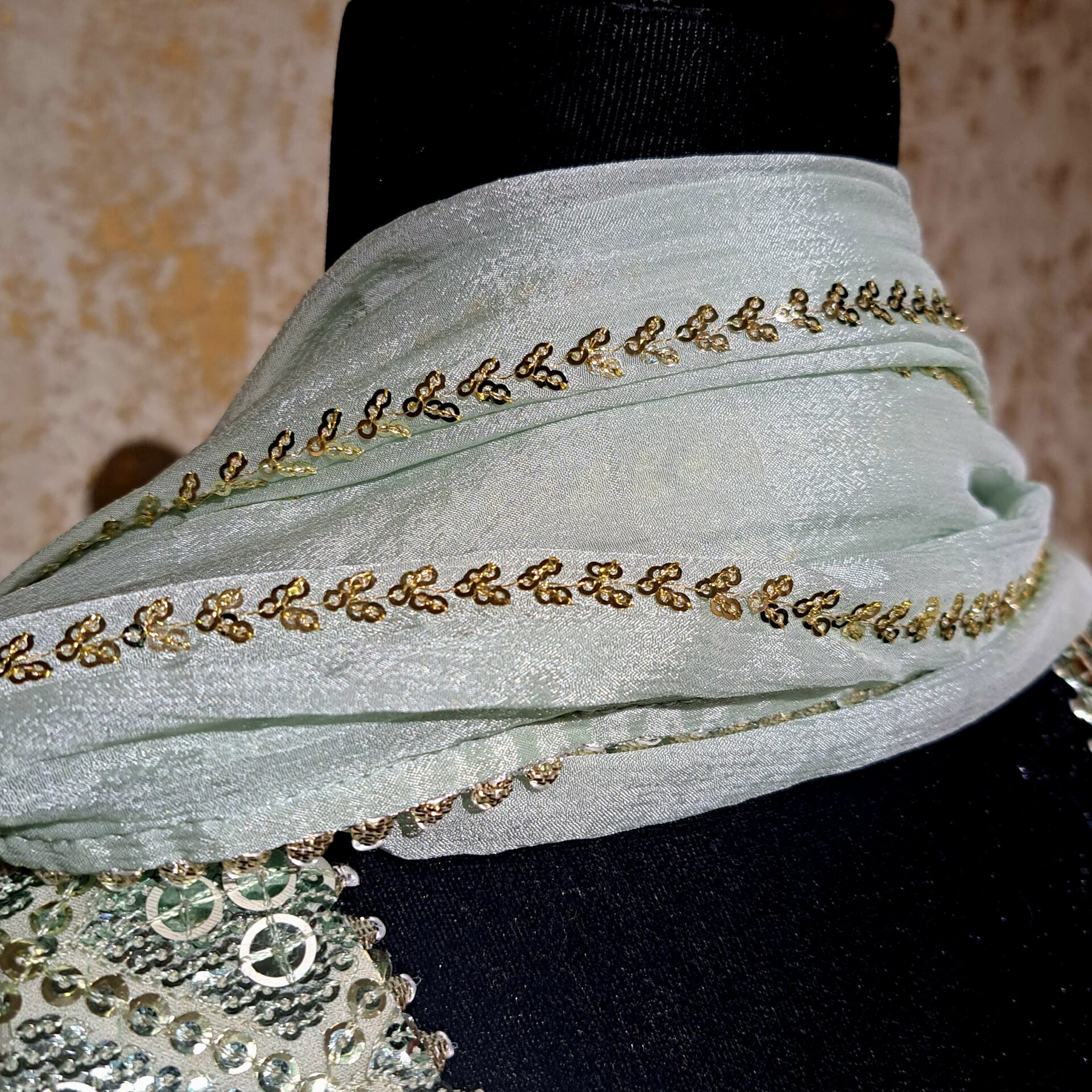 Designer Party wear Heavy Sequence Embroidered Lehenga Choli Ladies Ethnic Wear Dress Indian Boutique - Image 9