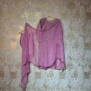 Designer Trouser Suit with Dupatta Punjabi Party Wear Dresses Ladies Girls Ethnic Wear Indian Handmade Boutique