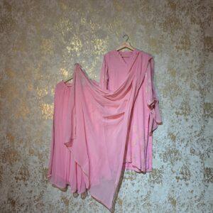 Pink Designer Palazzo Suit with Dupatta Punjabi Party Wear Dresses Ladies Girls Ethnic Wear Indian Handmade Boutique