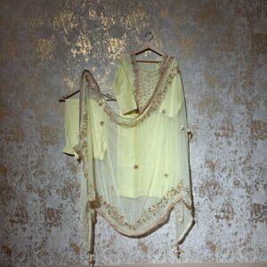 Designer Punjabi Party Wear Trouser Suit With Dupatta Dresses Ladies Girls Ethnic Wear Indian Handmade Boutique