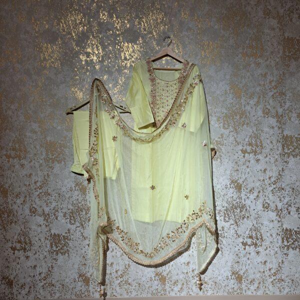 Designer Punjabi Party Wear Trouser Suit With Dupatta Dresses Ladies Girls Ethnic Wear Indian Handmade Boutique